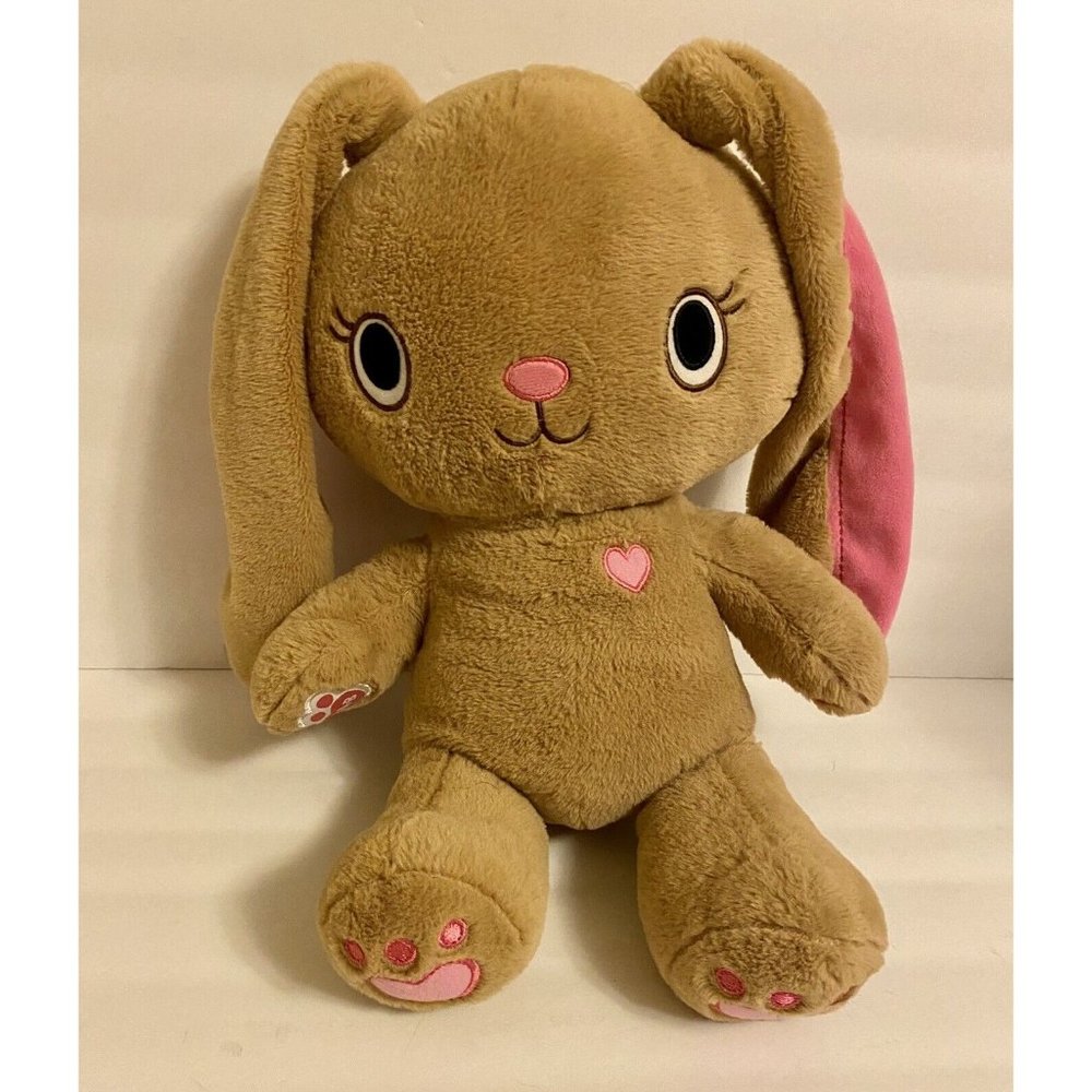 Build A Bear Kabu Pawlette‎ Brown Bunny Rabbit Long Eared Plush Easter Plush